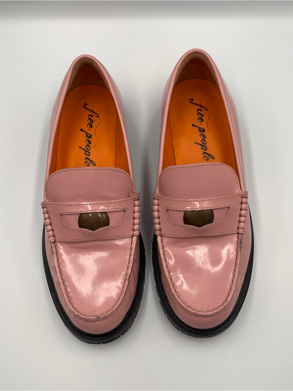 Free People Liv Loafers in Perfect Pink Size 37.6 / 7.5 - Picture 3 of 11